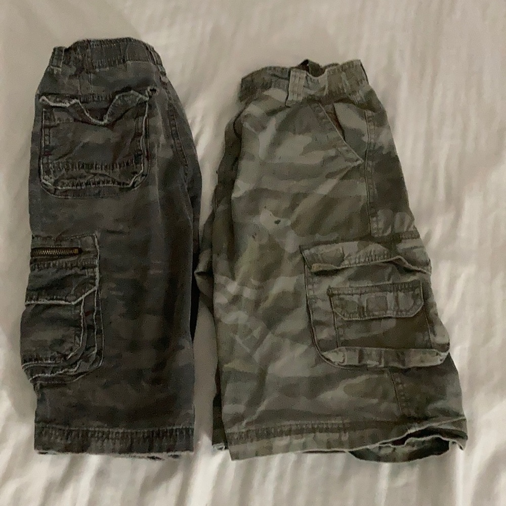 Free with purchase! Boys size 12 camo shorts